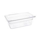 Vogue Polycarbonate 1/4 Gastronorm Container 100mm Clear additional 1