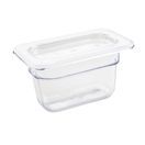 Vogue Polycarbonate 1/9 Gastronorm Container 100mm Clear additional 3