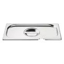 Vogue Stainless Steel 1/3 Gastronorm Notched Lid additional 2