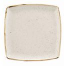 Churchill Stonecast Deep Square Plate Barley White 260mm additional 1