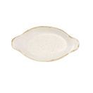 Churchill Stonecast Oval Eared Dishes Barley White 205mm additional 2