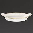 Churchill Stonecast Oval Eared Dishes Barley White 205mm additional 4