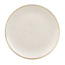 Churchill Stonecast Round Coupe Plate Barley White 295mm additional 1