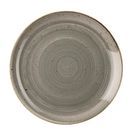 Churchill Stonecast Round Coupe Plate Peppercorn Grey 217mm additional 1