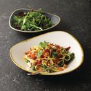 Churchill Stonecast Triangular Shallow Bowls Barley White 210mm additional 3