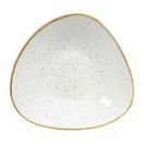 Churchill Stonecast Triangular Shallow Bowls Barley White 272mm additional 1