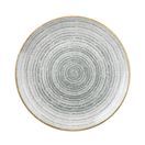 Churchill Studio Prints Homespun Stone Grey Coupe Plate 260mm additional 1