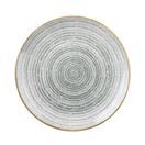 Churchill Studio Prints Homespun Stone Grey Coupe Plate 288mm additional 1