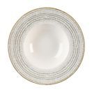 Churchill Studio Prints Homespun Stone Grey Wide Rim Bowl 280mm additional 1