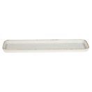 Churchill Stonecast Hints Rectangular Flat Trays Barley White 150 x 530mm additional 2
