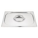 Vogue Stainless Steel Gastronorm Tray Set 2 x 1/2 with Lids additional 4