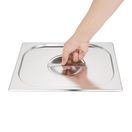 Vogue Stainless Steel Gastronorm Tray Set 2 x 1/2 with Lids additional 7