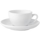 Royal Porcelain Classic White Cappuccino Cups 200ml additional 4
