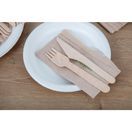 Fiesta Compostable Disposable Wooden Forks additional 2
