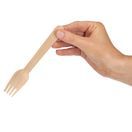 Fiesta Compostable Disposable Wooden Forks additional 3