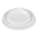 Fiesta Compostable Bagasse Coffee Cup Lids 340ml / 12oz additional 1