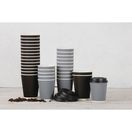 Fiesta Black Polystyrene Lids for 8oz Coffee Cups additional 2