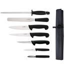 Hygiplas 7 Piece Starter Knife Set With 20cm Chef Knife and Roll Bag additional 1