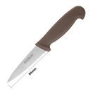 Hygiplas Paring Knife Brown 8.3cm additional 5