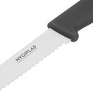 Hygiplas Serrated Tomato Knife Black 10.5cm additional 3