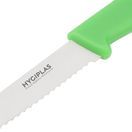 Hygiplas Serrated Tomato Knife Green 10.5cm additional 3
