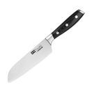 Vogue Tsuki Series 7 Santoku Knife Black 17.5cm additional 1