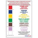 Hygiplas Colour Coded Wall Chart additional 3