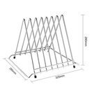 Hygiplas Heavy Duty Chopping Board Rack 7 Slots additional 4