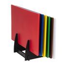 Hygiplas Low Density Chopping Board Set with Rack (Set of 6) additional 4