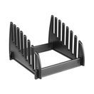 Hygiplas Low Density Chopping Board Set with Rack 450x300x10mm additional 3