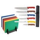 Special Offer Hygiplas Chopping Boards and Knife Set additional 1
