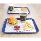Olympia Kristallon Polypropylene Fast Food Tray Blue additional 9