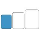 Olympia Kristallon Polypropylene Fast Food Tray Blue additional 10