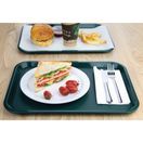 Olympia Kristallon Polypropylene Fast Food Tray Green additional 5