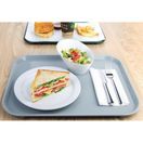 Olympia Kristallon Polypropylene Fast Food Tray Grey additional 15