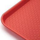 Olympia Kristallon Polypropylene Fast Food Tray Red additional 3