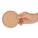 Fiesta Compostable Paper Soup Container Lids 98mm additional 2