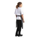 Whites Butchers Stripe Bib Apron Black/White additional 3