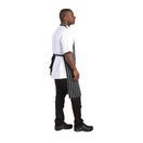 Whites Butchers Stripe Bib Apron Black/White additional 4