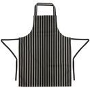Whites Butchers Stripe Bib Apron Black/White additional 6
