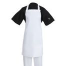 Whites Bib Apron Polycotton White additional 1