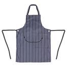 Whites Butchers Apron Navy Stripe with Pocket additional 7