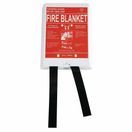 Quick Release Fire Blanket - 1m x 1m additional 1