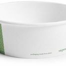 Vegware RSC-26 26oz Pla-Lined White Paper Food Bowl additional 1