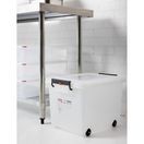Araven Mobile Food Storage Bin with Lid additional 7