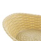 Olympia Kristallon Oval Polypropylene Basket - 215(W) x 160(L)mm additional 4
