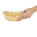 Olympia Kristallon Oval Polypropylene Basket - 215(W) x 160(L)mm additional 5