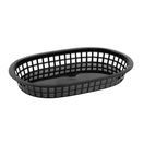 Olympia Oval Polypropylene Food Basket Black additional 1