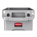 Rubbermaid Slim Jim Container With Venting Channels Grey 87Ltr additional 6