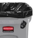 Rubbermaid Slim Jim Container With Venting Channels Grey 87Ltr additional 4